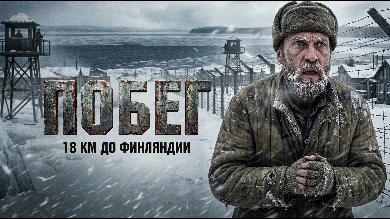ПОБЕГ ИЗ СИБИРСКОГО ЛАГЕРЯ! 18 КМ ПО ЛЕДЯНОЙ ВОДЕ НА ПЛОТУ ИЗ БАНОК