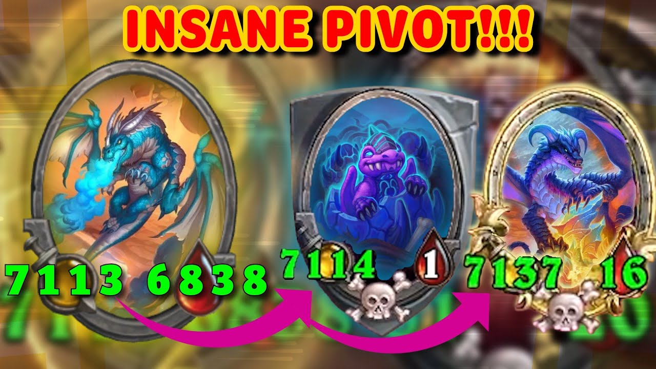 You MUST try this Dragon Pivot! | Hearthstone Battlegrounds