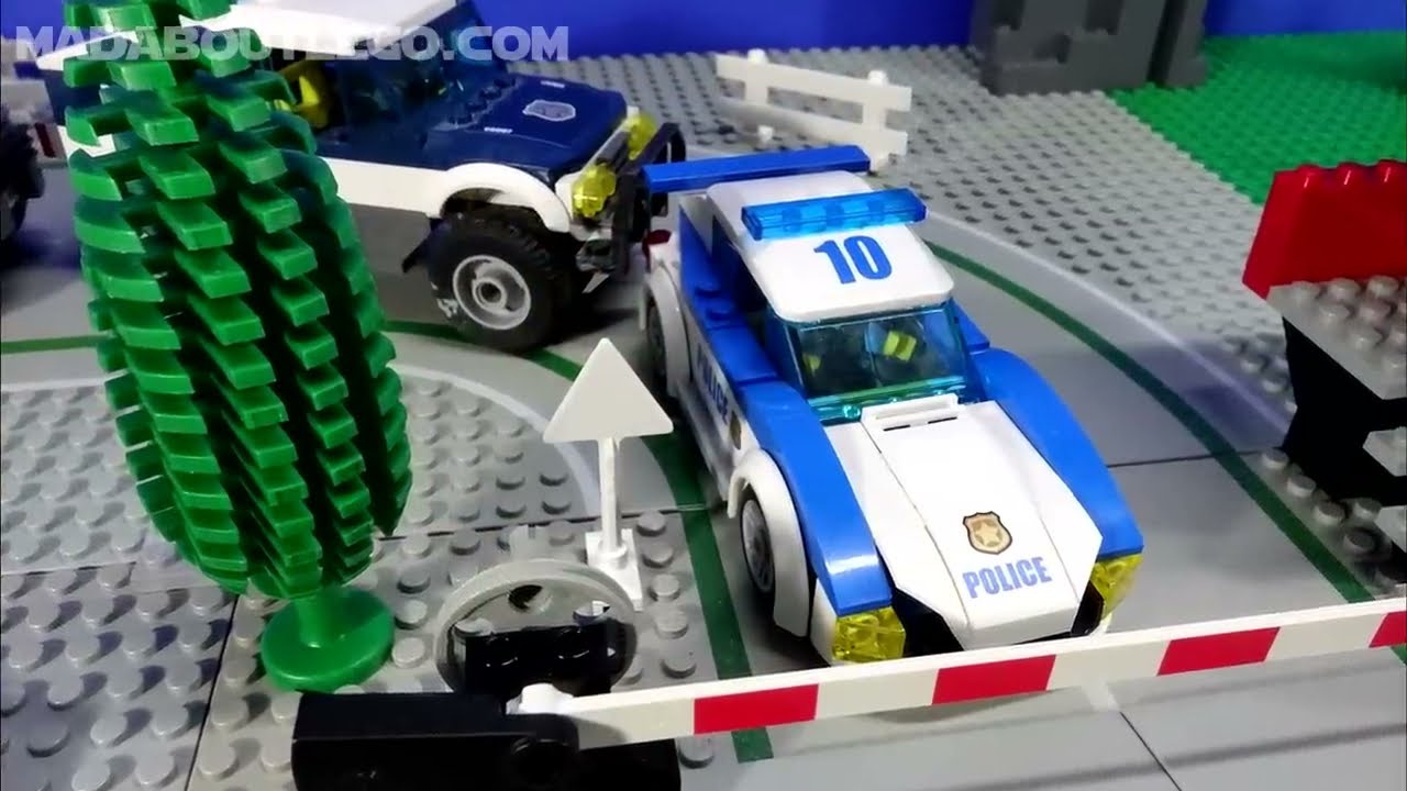 LEGO Train. Car Transporter and Wagon with Car 4544
