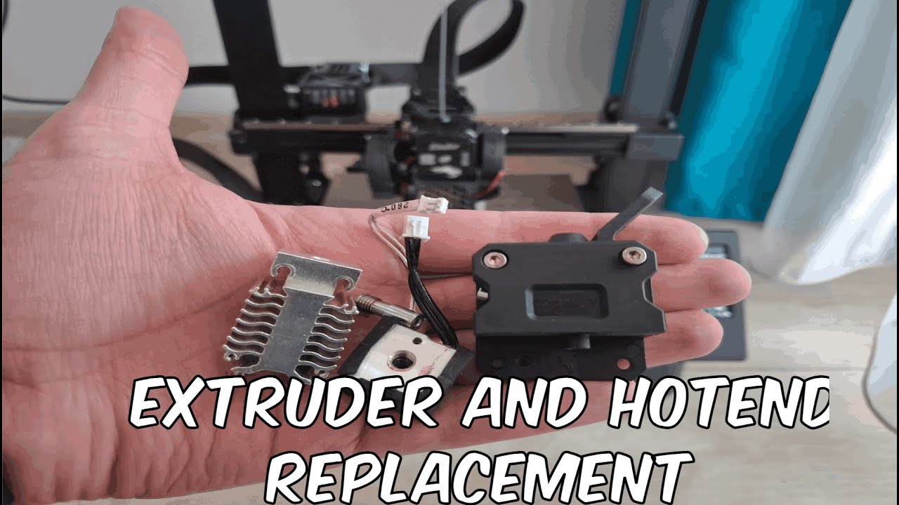 Creality Ender 3 V3 SE | Extruder and Hotend replacement