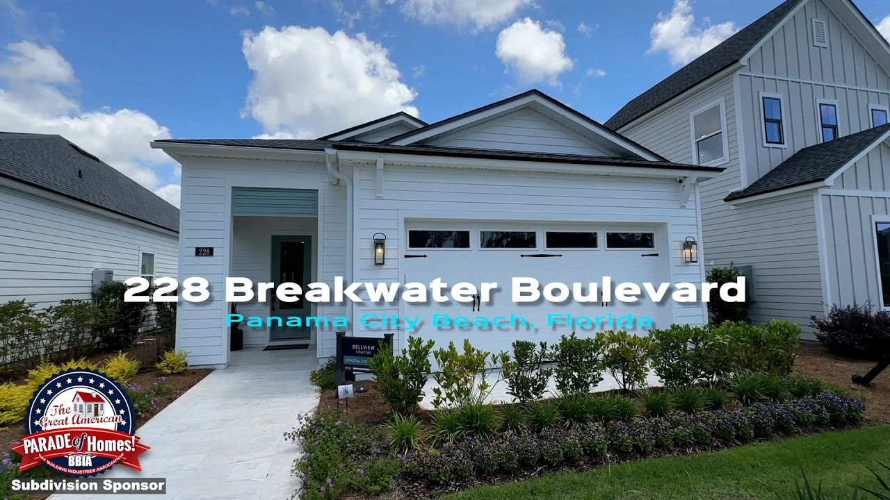 2026 Parade of Homes Model Home  | 228 Breakwater Boulevard, Panama City Beach, Florida