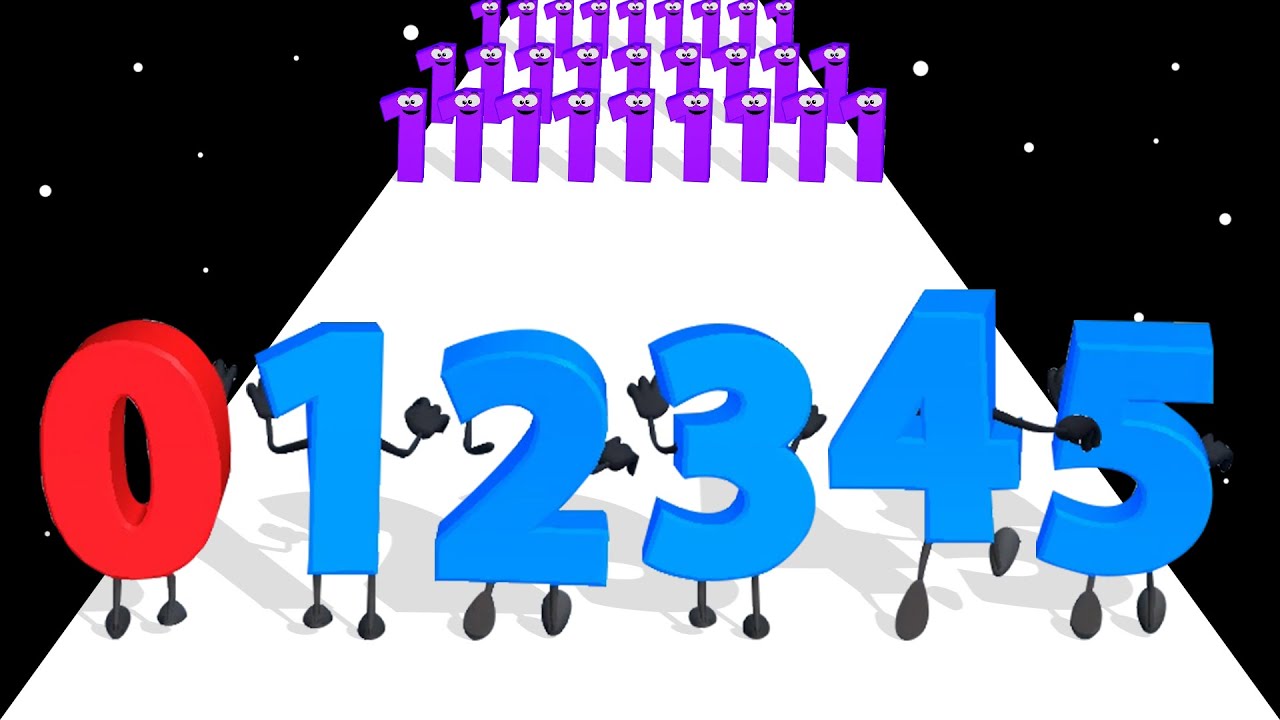 NUMBER LEVELING: Level Up Numbers Stack, Math Game MAX LEVEL!