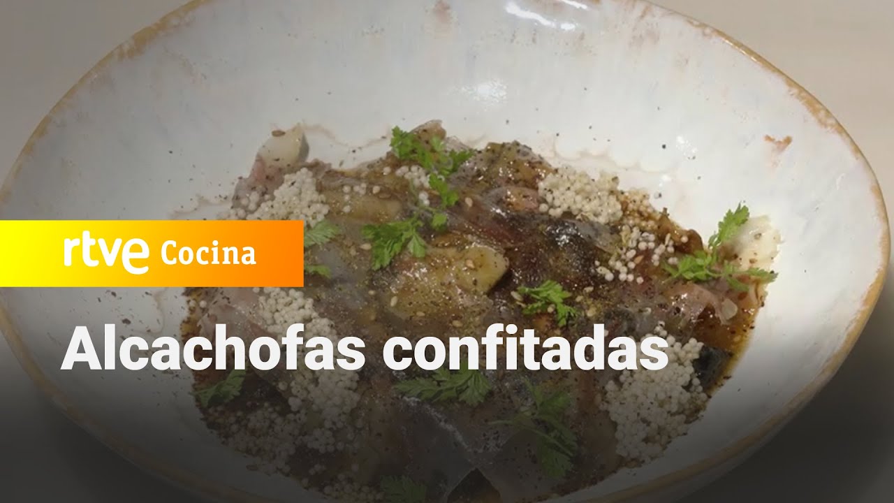 Alcachofas confitadas - Como Sapiens | RTVE Cocina
