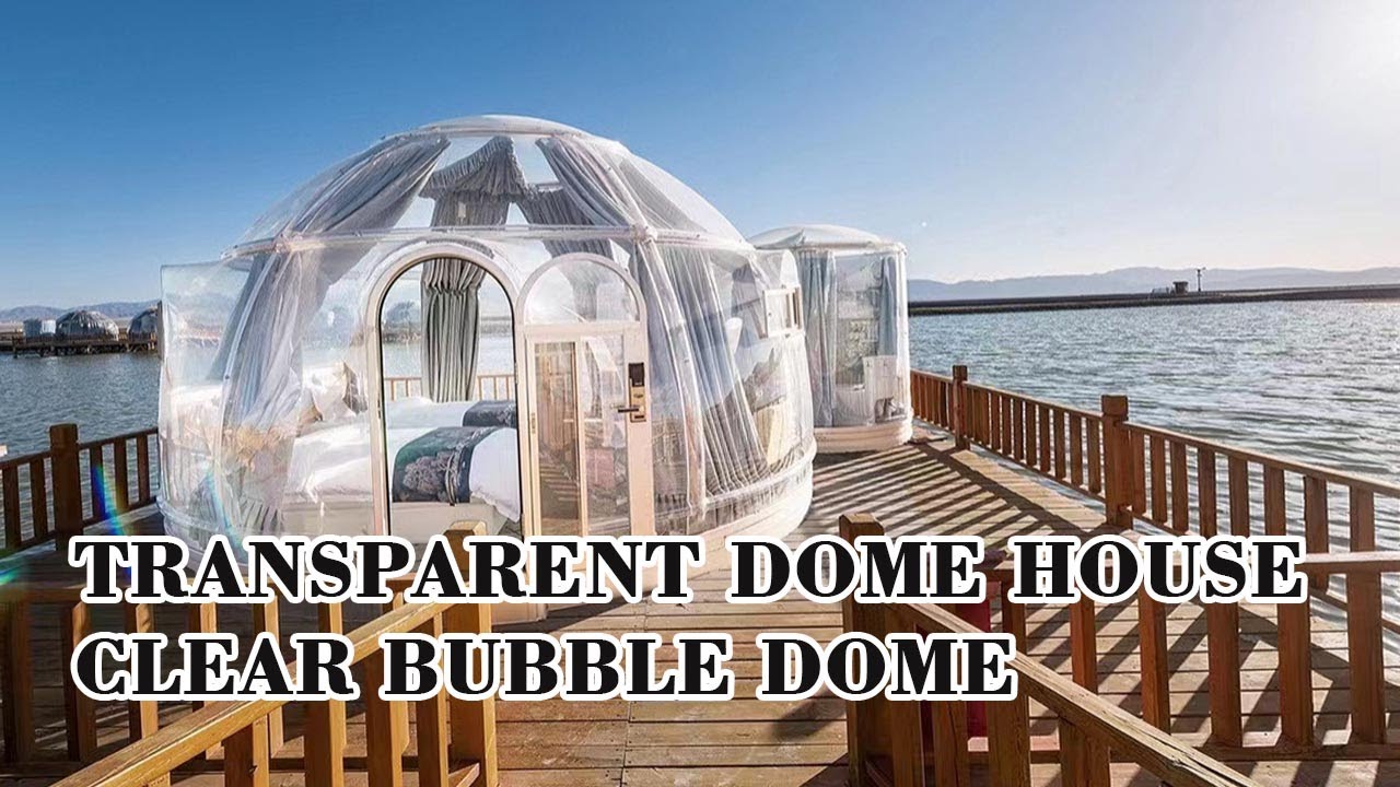 MORE TENT Glamping Tents - Transparent Dome House-Clear dome