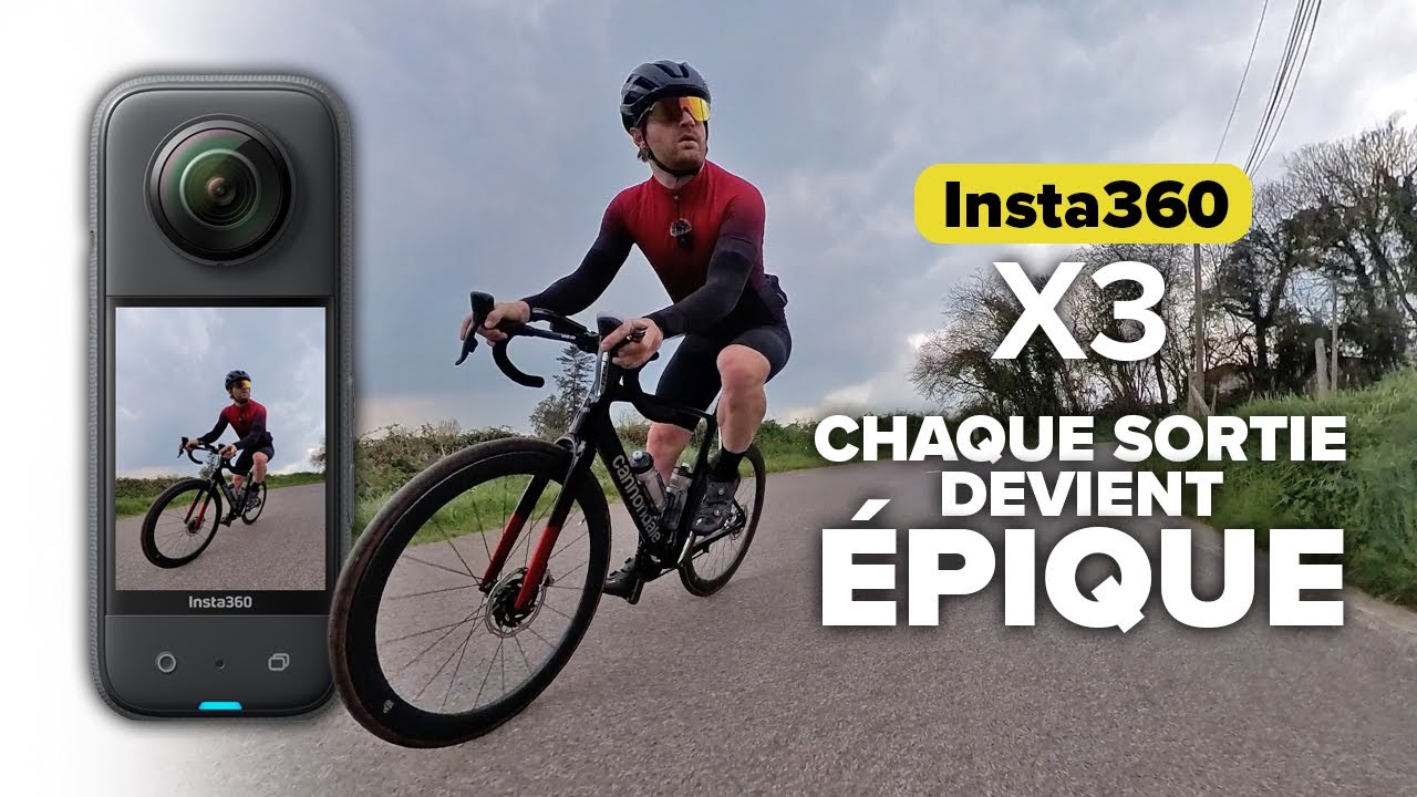 LA CAMERA PARFAITE POUR RENDRE VOS RIDES EPIQUES ! Insta360 X3