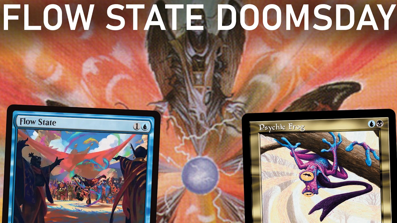 ДА НАСТУПАЕТ КАТАСТРОФА! Винтажная комбинация Flow State Lurrus Doomsday Combo. MTG