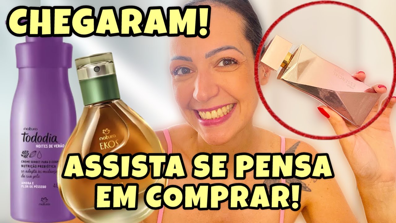 RESENHA COMPLETA: Essencial Desejos+ Ekos Raiz e Todo dia Amora e Flor de Pêssego NATURA