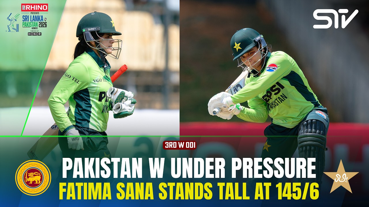Pakistan Women Lose 6 Wickets by 30 Overs 🔥| Sri Lanka W v Pakistan W | Match 3 | ODI Series | M9l1K