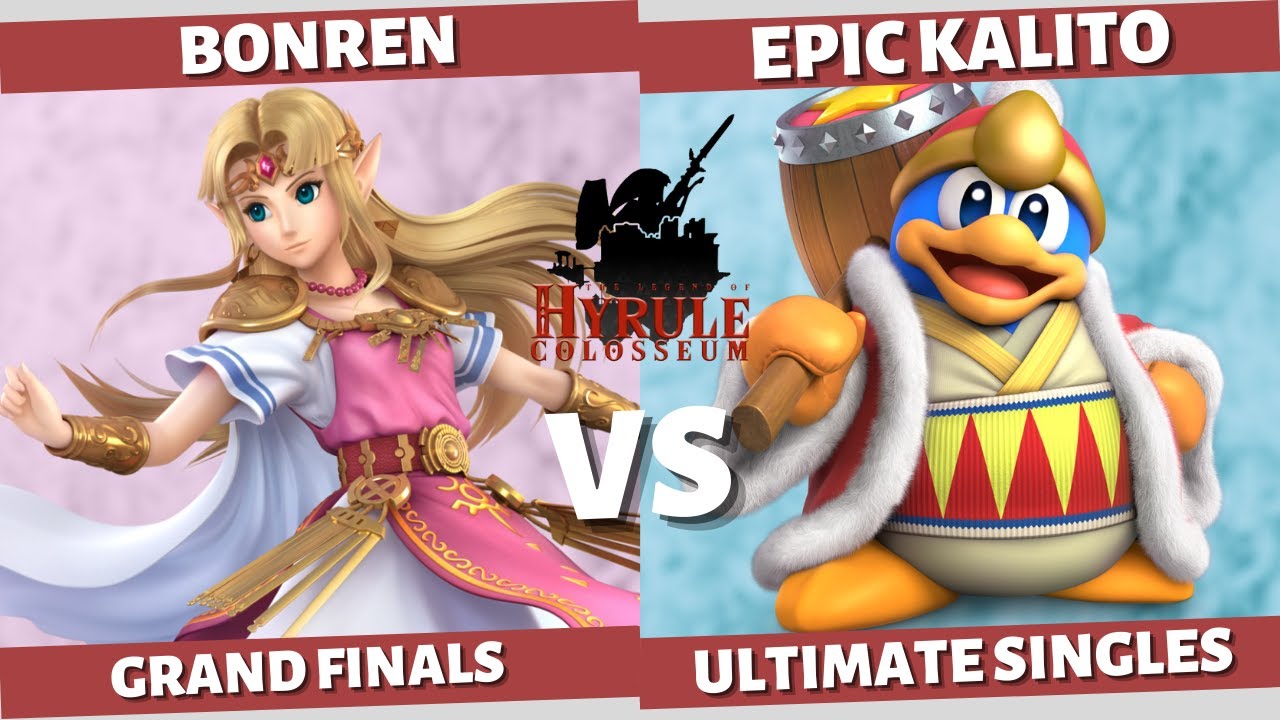 Hyrule Colosseum #4 - GRAND FINALS: Bonren (Zelda) VS EPIC KALITO (DDD) SSBU SINGLES