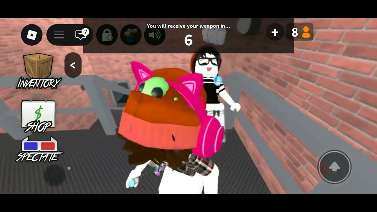 I'm playing mm2 