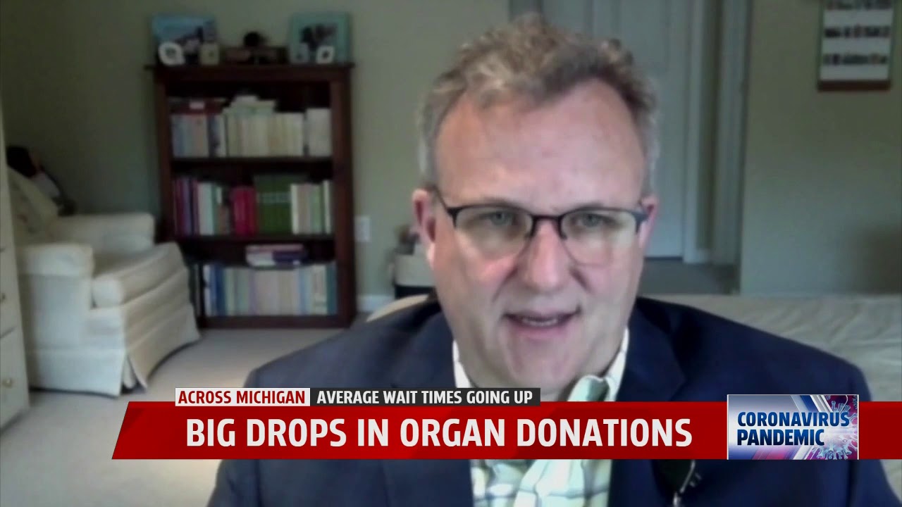 Organ donation experiences decline during COVID19 pandemic