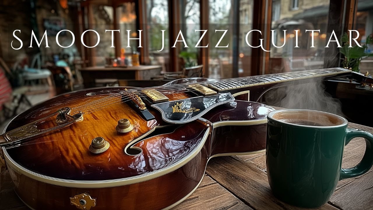 Exquisite Smooth Jazz Guitar: Elevate Your Home into a Luxury Cafe Sanctuary Study & Work