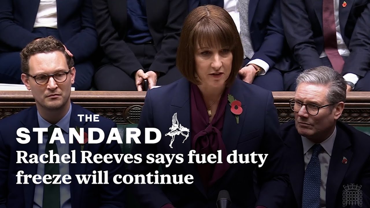 Budget 2024: Rachel Reeves says fuel duty freeze will continue