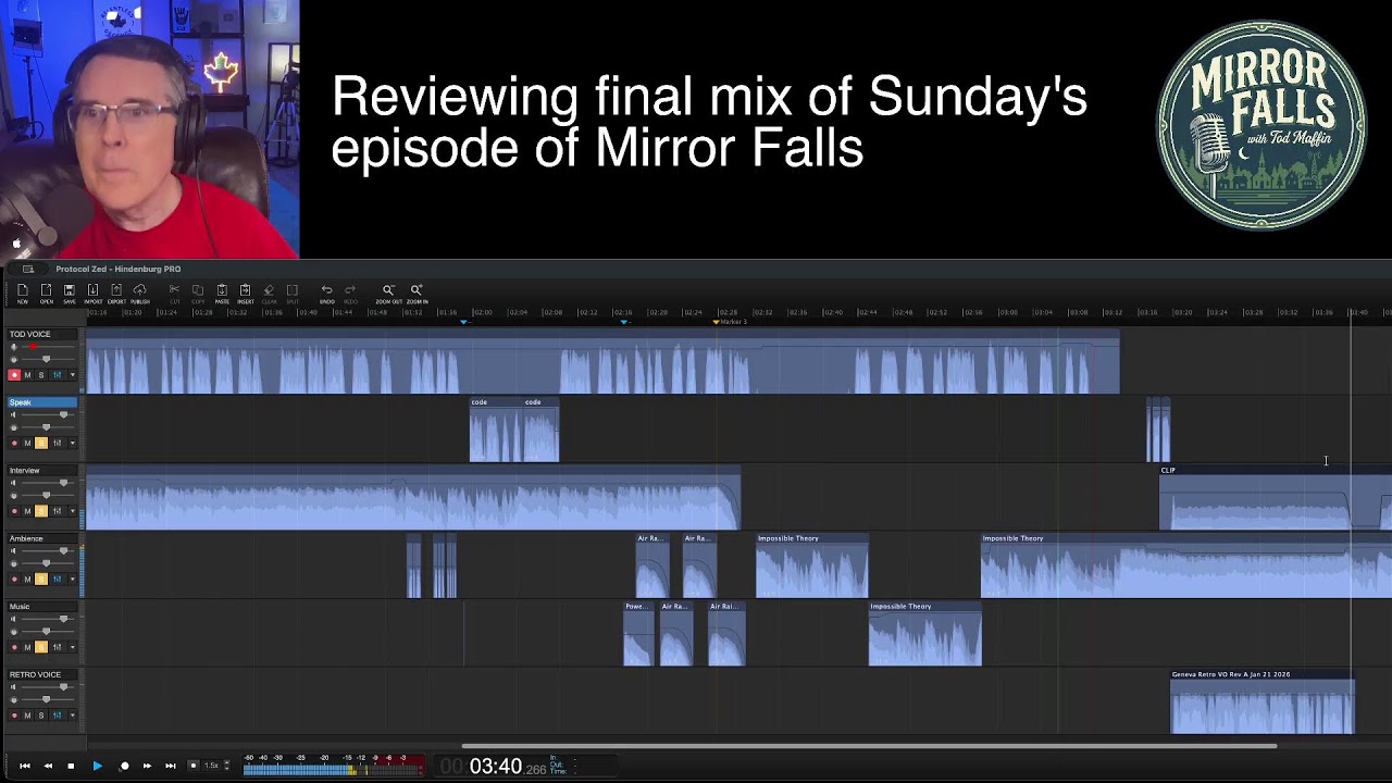 Producing the Next Episode of Mirror Falls