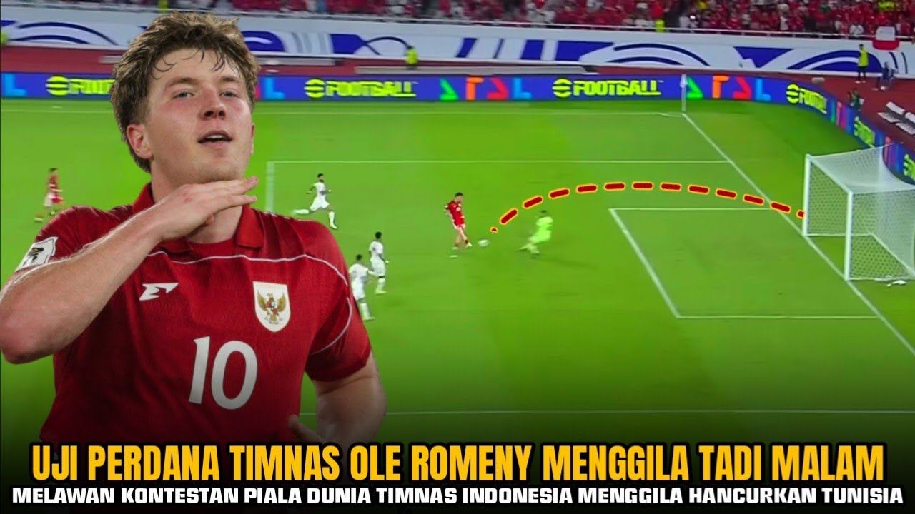 🔴BERLANGSUNG TADI MALAM - MELAWAN KONTESTAN PIALA DUNIA OLE ROMENY MENGGILA  HANCURKAN TUNISIA