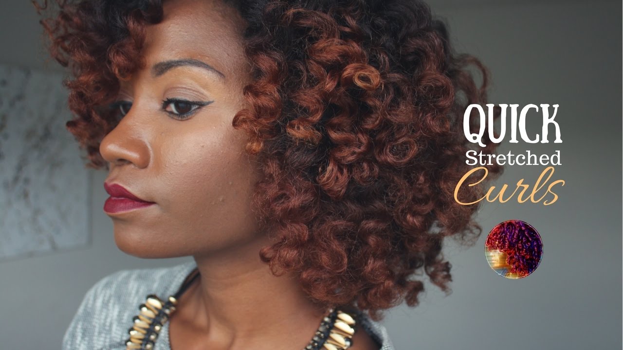 Stretched Flexi Rod Set || Natural Hair