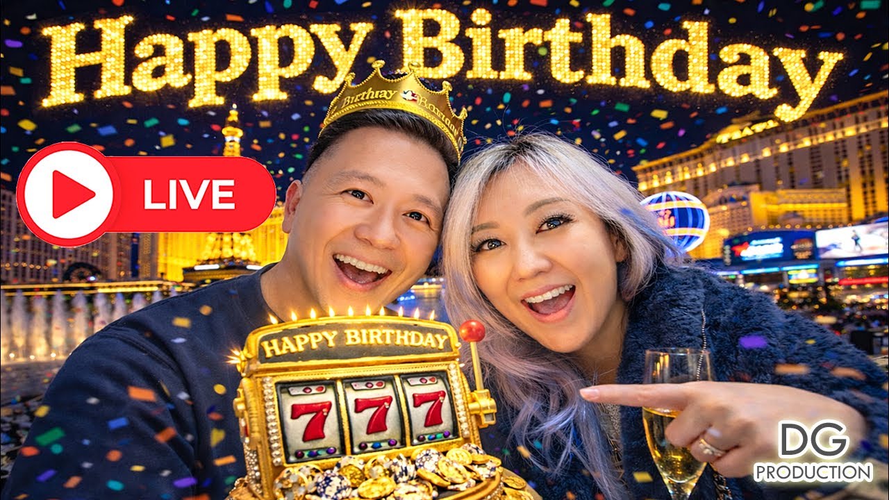 🔴LIVE OMG! BIRTHDAY SLOT PLAY LAS VEGAS CASINO GAMES JACKPOT