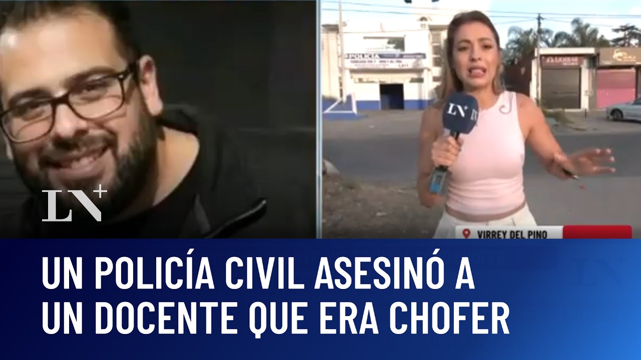 Un policía de civil asesinó a un docente que trabajaba como chofer; tenía 39 años y una hija de 3
