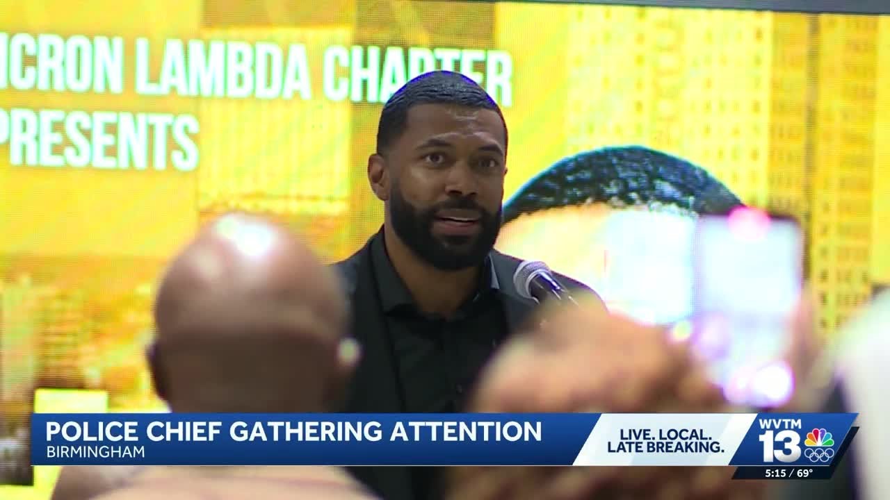 Birmingham Police Chief goes viral on social media