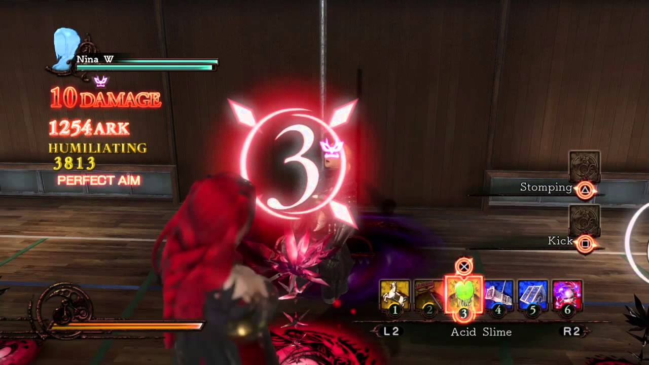 Deception IV: The Nightmare Princess - Velguirie vs Nina W (Test 2)