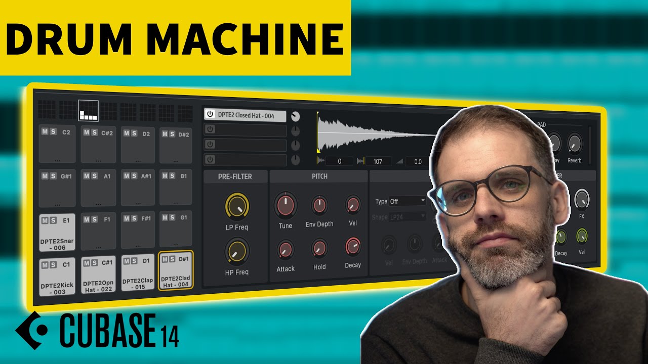 Sound Design with Cubase 14's Drum Track | Trance Production Basics in Cubase