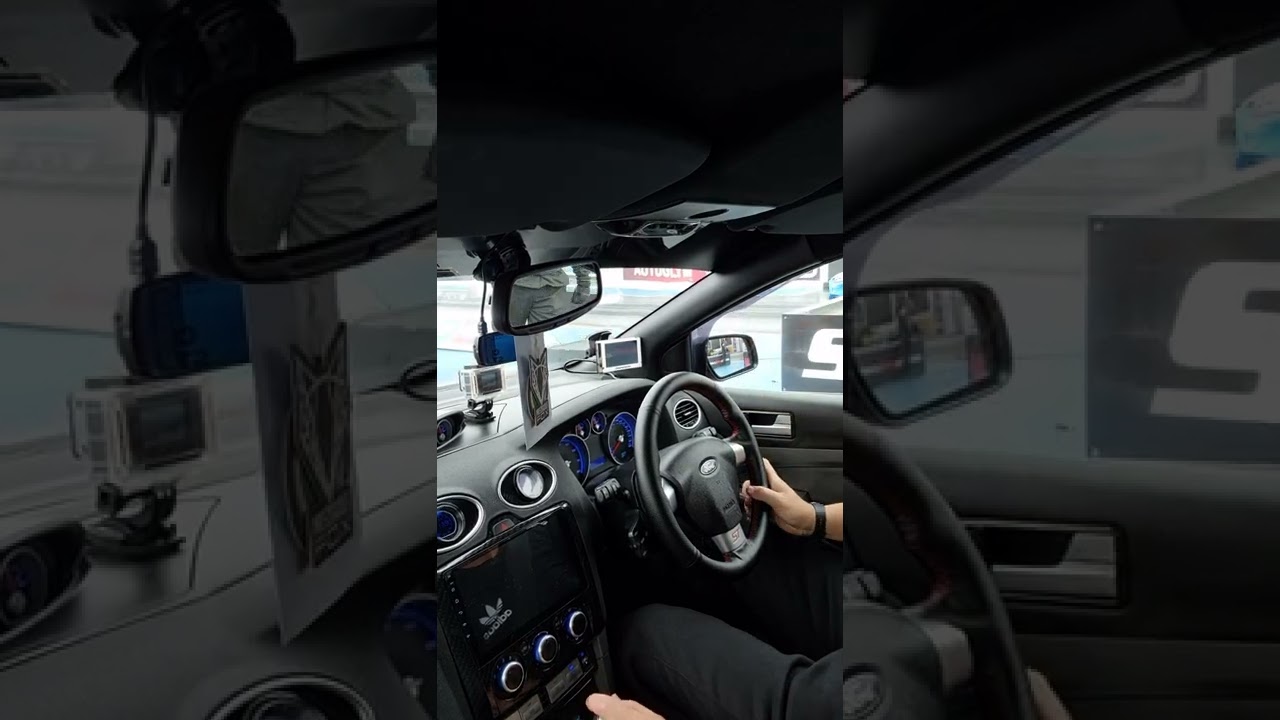 santa pod raceway  go pro footage mk2 st  vs mk3 rs