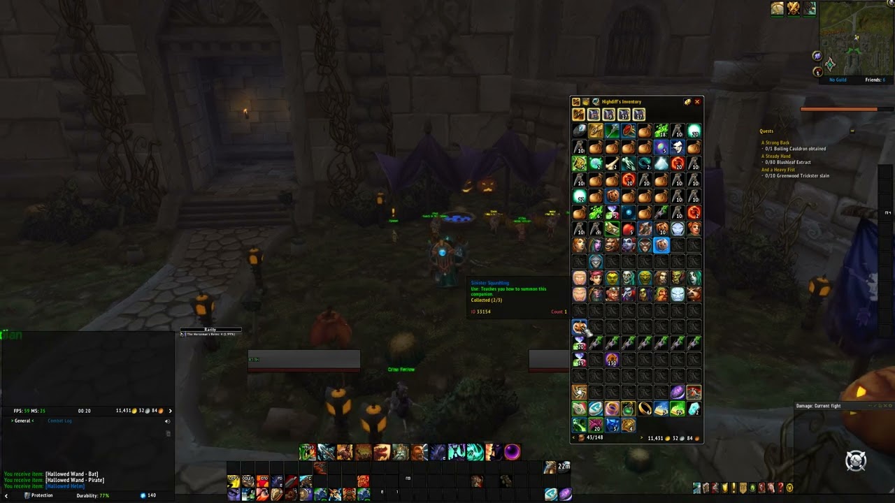 sinister calling - Sinister Squashling drop - H.horseman