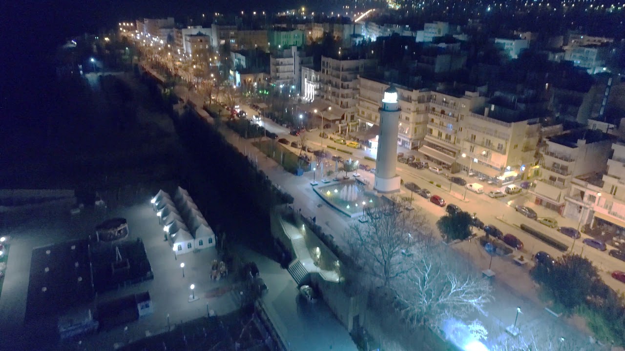 Drone video (4K) Alexandroupolis port