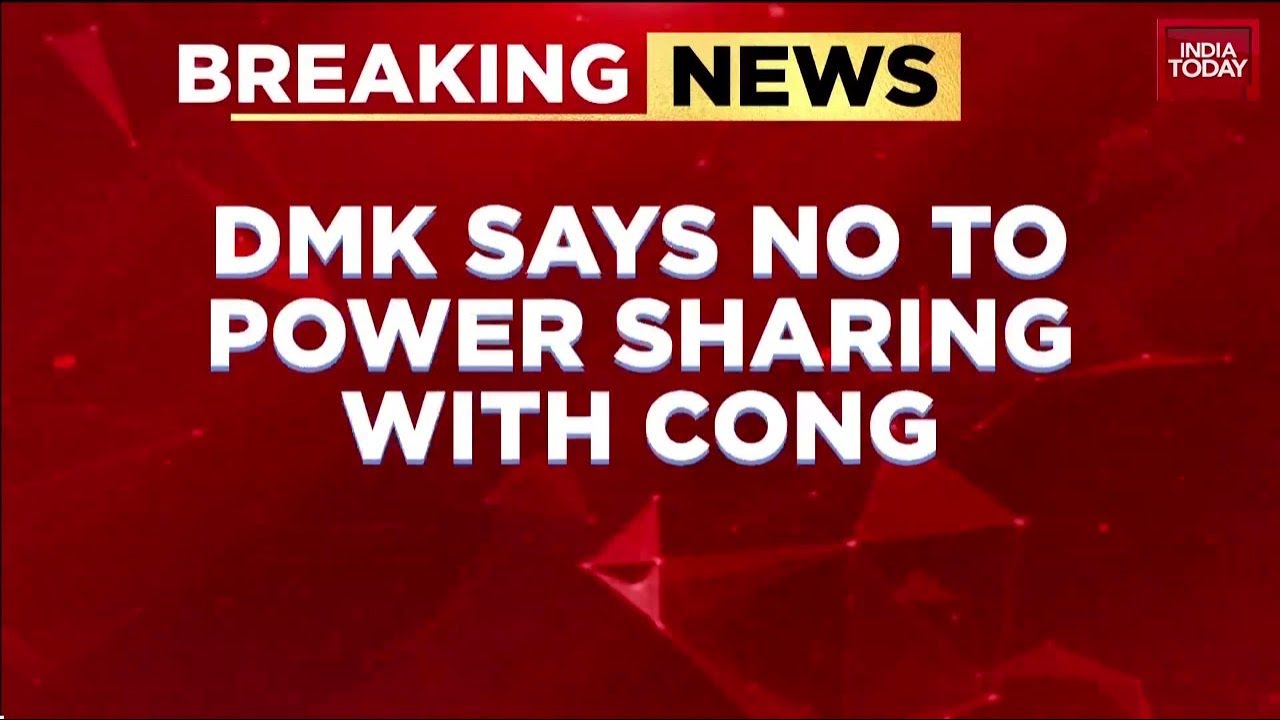 Tamil Nadu Election 2026: DMK Rules Out Power Sharing With Congress In TN Polls | India Today