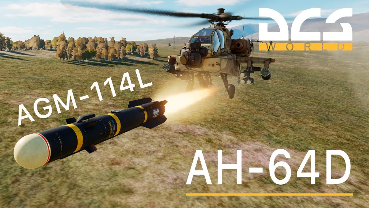 DCS World | AH-64D AGM-114L |Longbow Hellfire | Первый взгляд