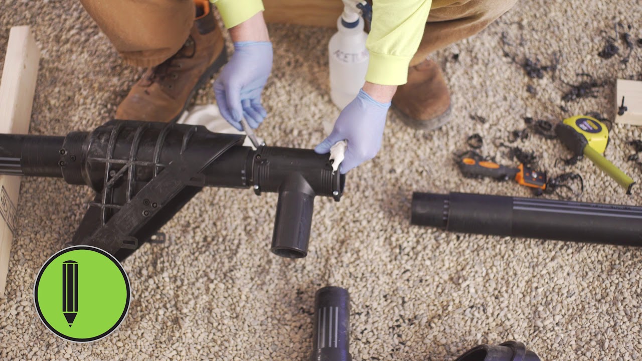 UPP® Gemini Tee Secondary Fitting Installation