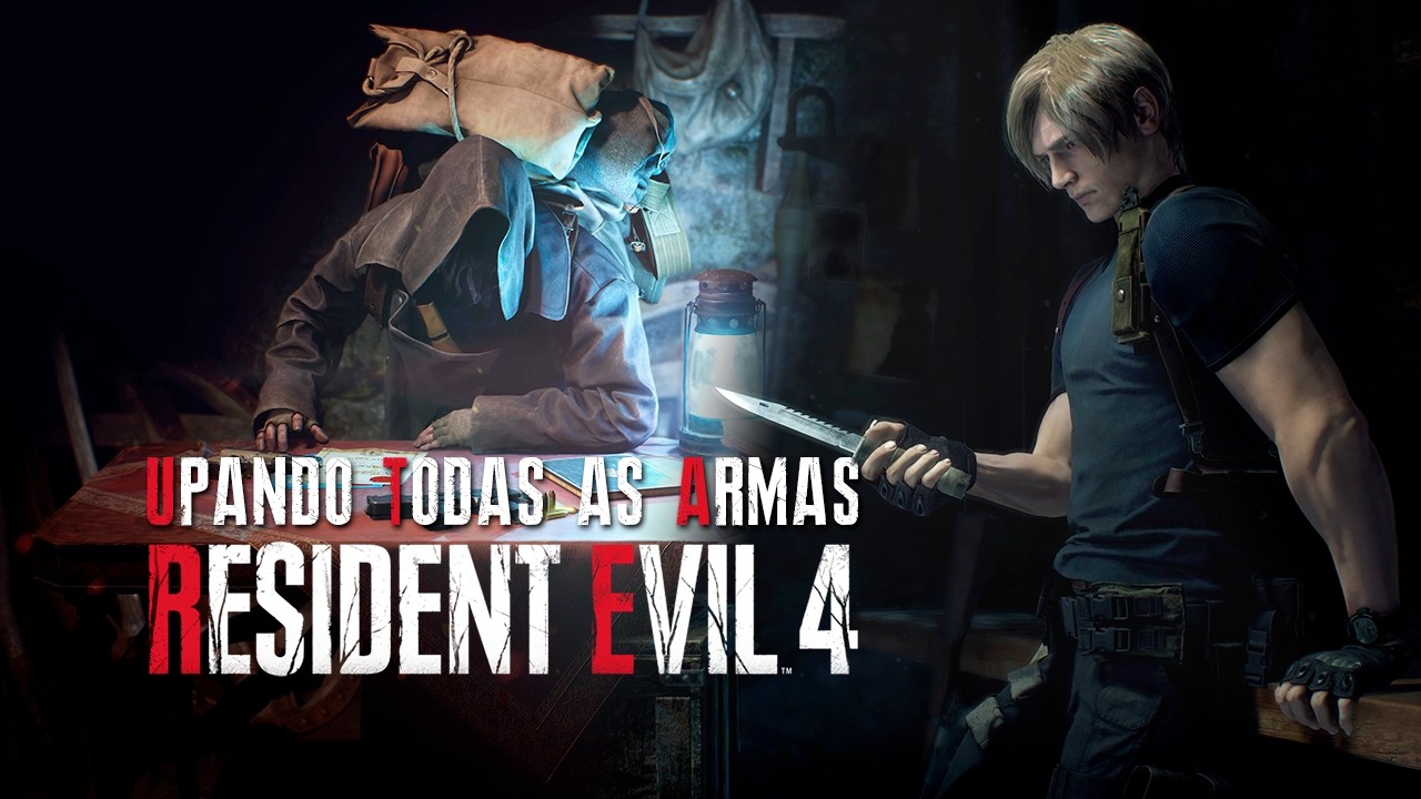 Desafio no RE 4 Remake - Upando Todas as Armas - Parte 03
