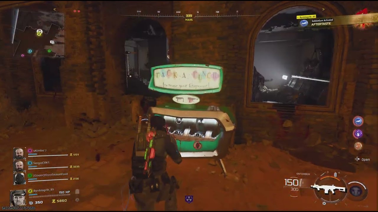 Grinding out the Light machine gun.