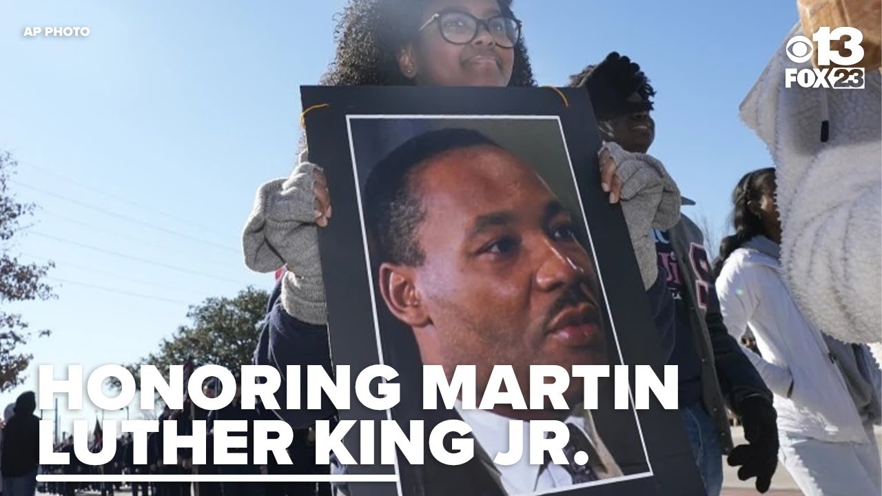 Community gathers for 21st annual MLK Day peace walk and parade