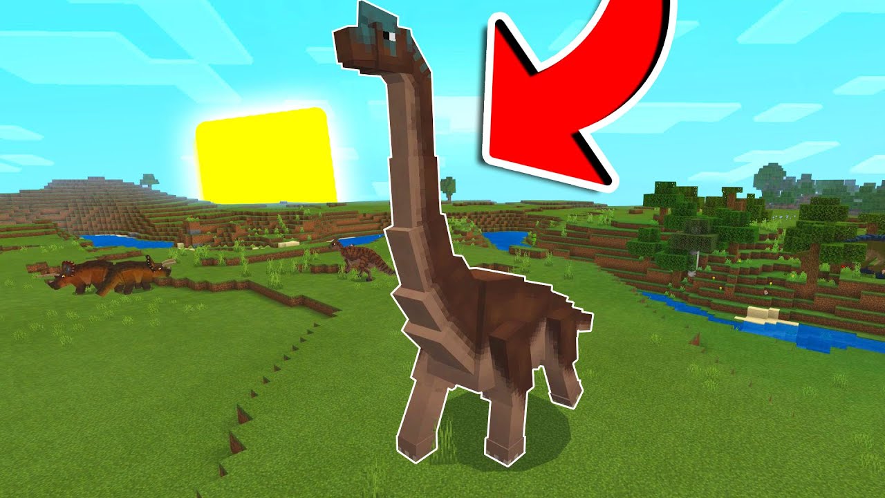 HO TROVATO I DINOSAURI GIGANTI SU MINECRAFT ITA