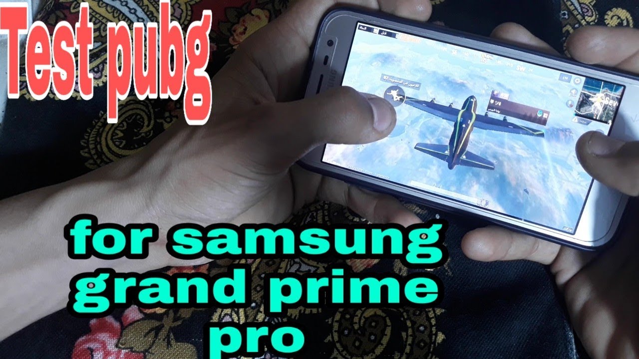 شاهد كيف تلعب #pubg#علي samsung grand prime pro