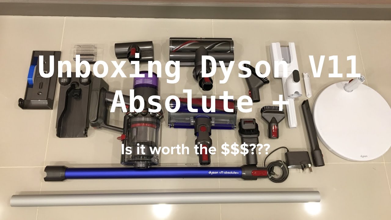 Unboxing Dyson V11 Absolute Plus Cordless Vacuum