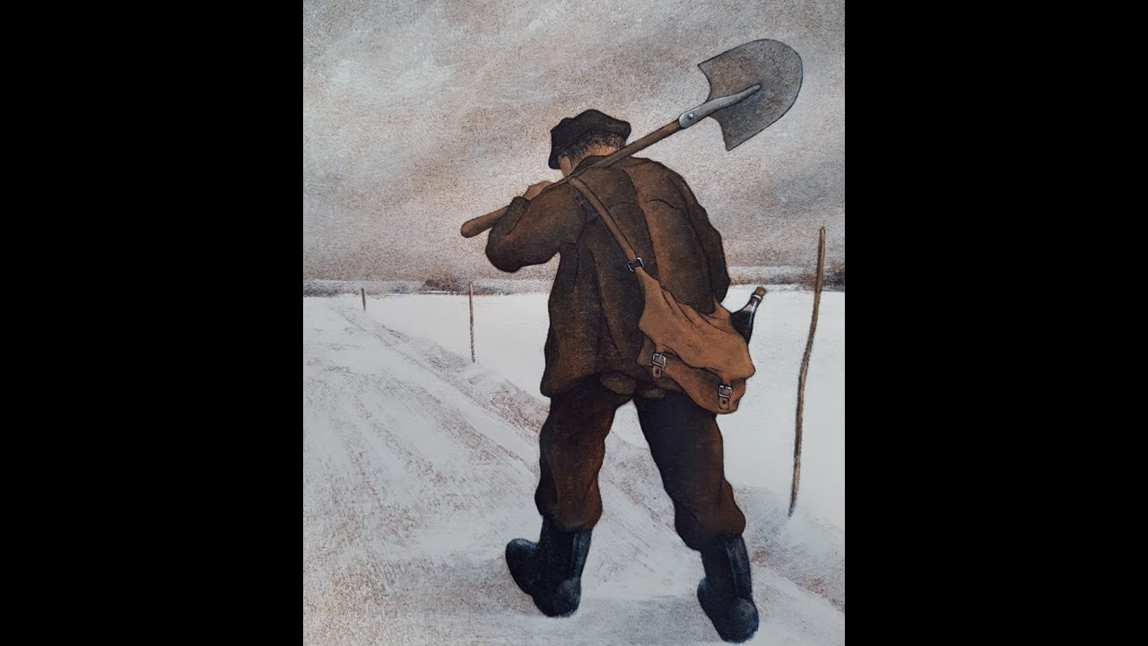 Les métiers d'autrefois, le travail au quotidien du cantonnier.