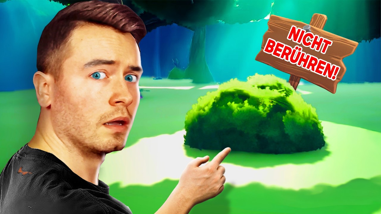 BERÜHRE NIEMALS diesen BUSCH...👉🚫 (HILFE)