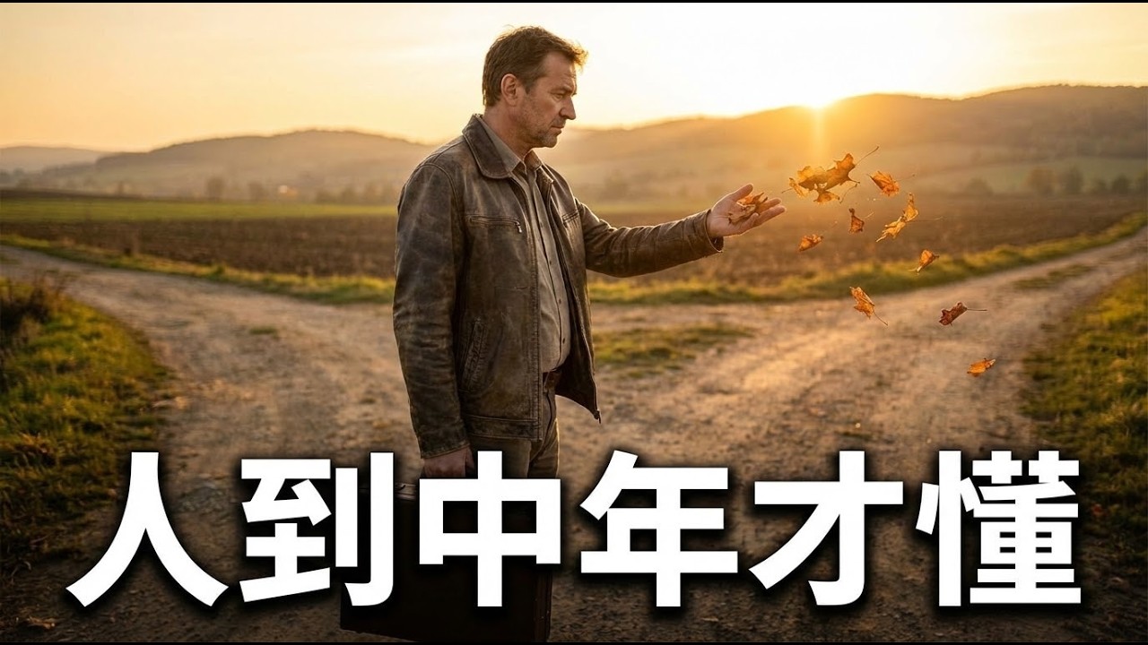 中年清醒：重新看懂人生得失與善良的底線，在緣分流轉中建立內在成長與邊界感