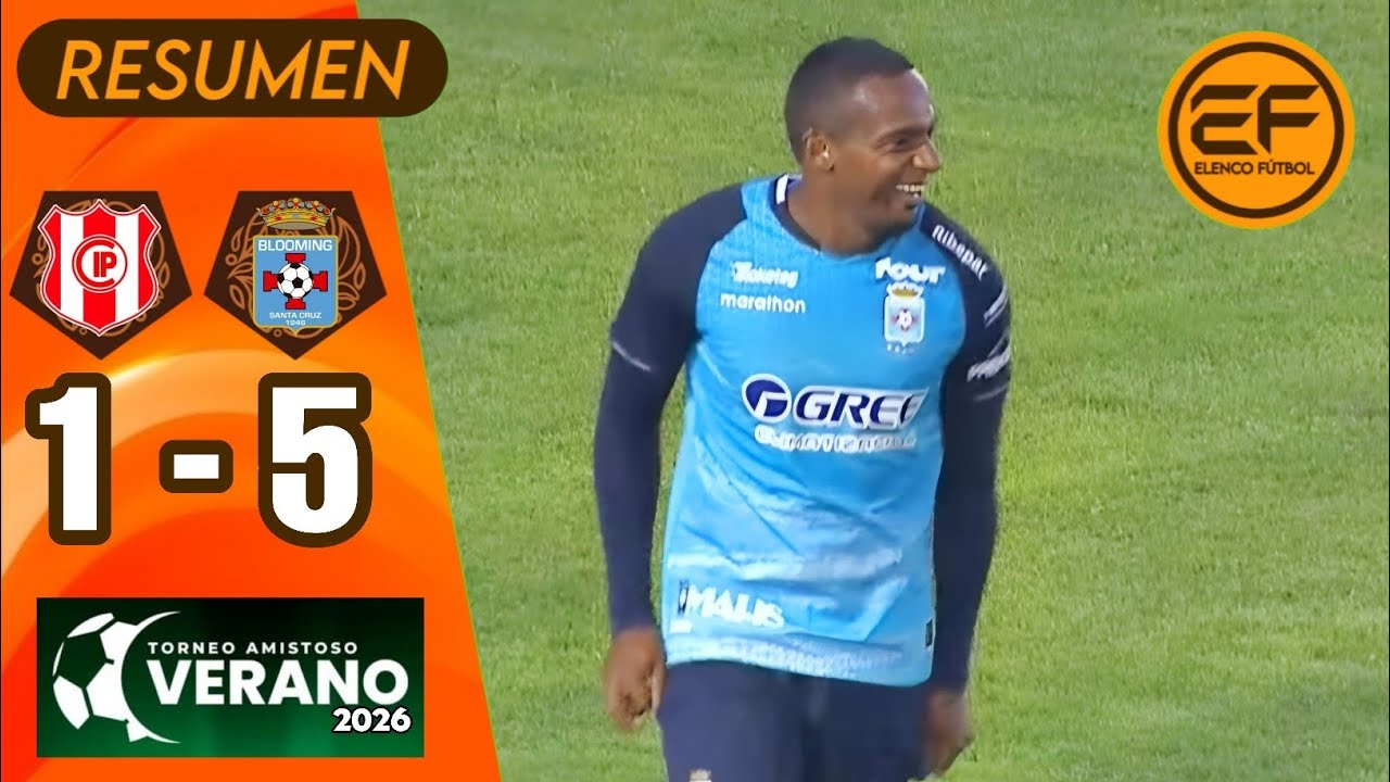 📹 Resumen: Independiente Petrolero 1 - 5 Blooming | Torneo de Verano 2026 - Cuartos de final, vuelta
