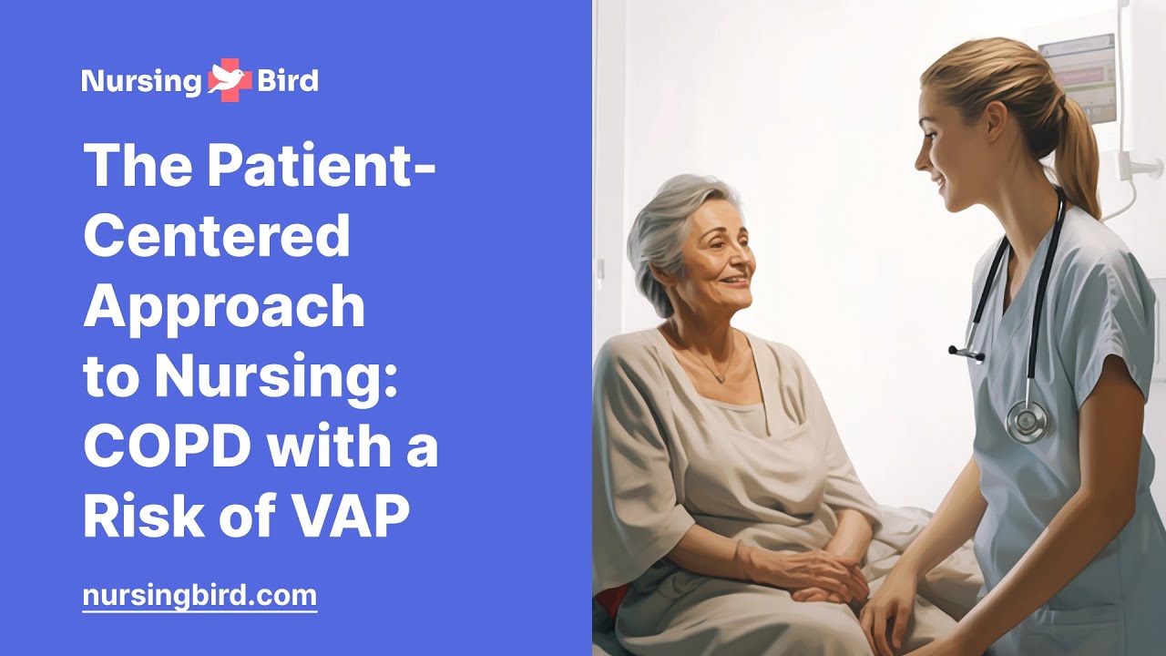The Patient-Centered Approach to Nursing: COPD with a Risk of VAP - Essay Example