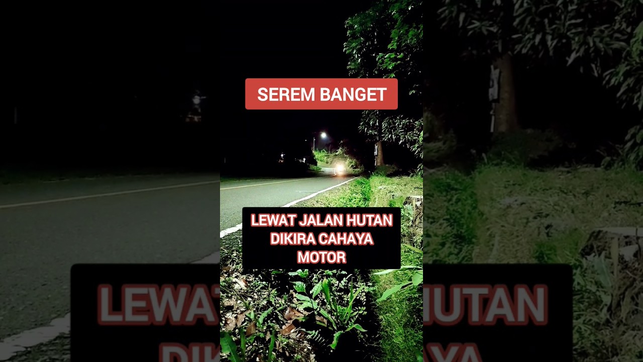 Ngerii motor hantu jalan sendiri #motorhantu #shorts