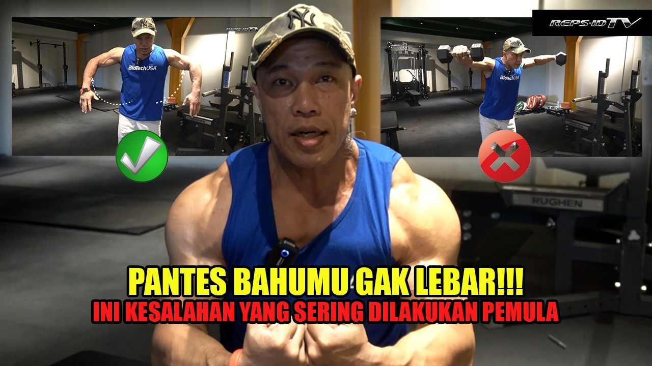 Kesalahan Pemula Saat Latihan Bahu! Ini Cara yang Benar (Wajib Tahu!!!)
