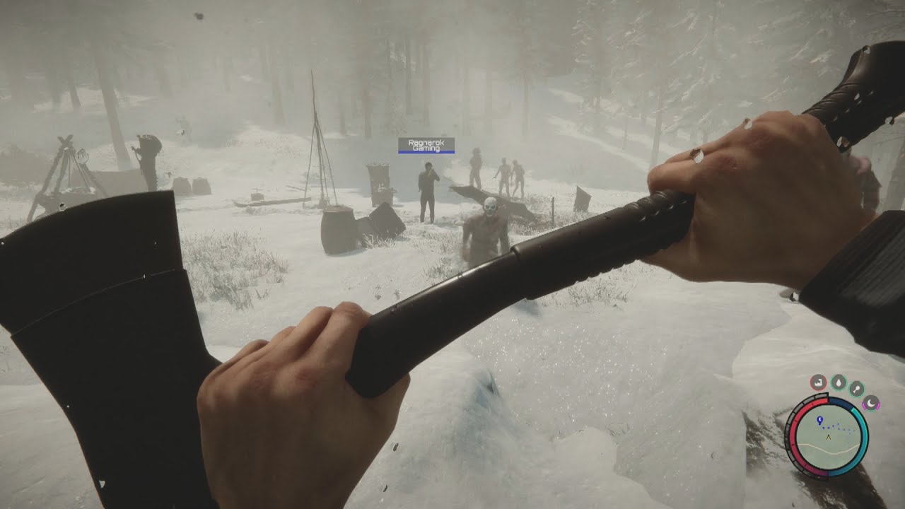 Sons of the Forest: Bringing enemies together and friendly fire accident