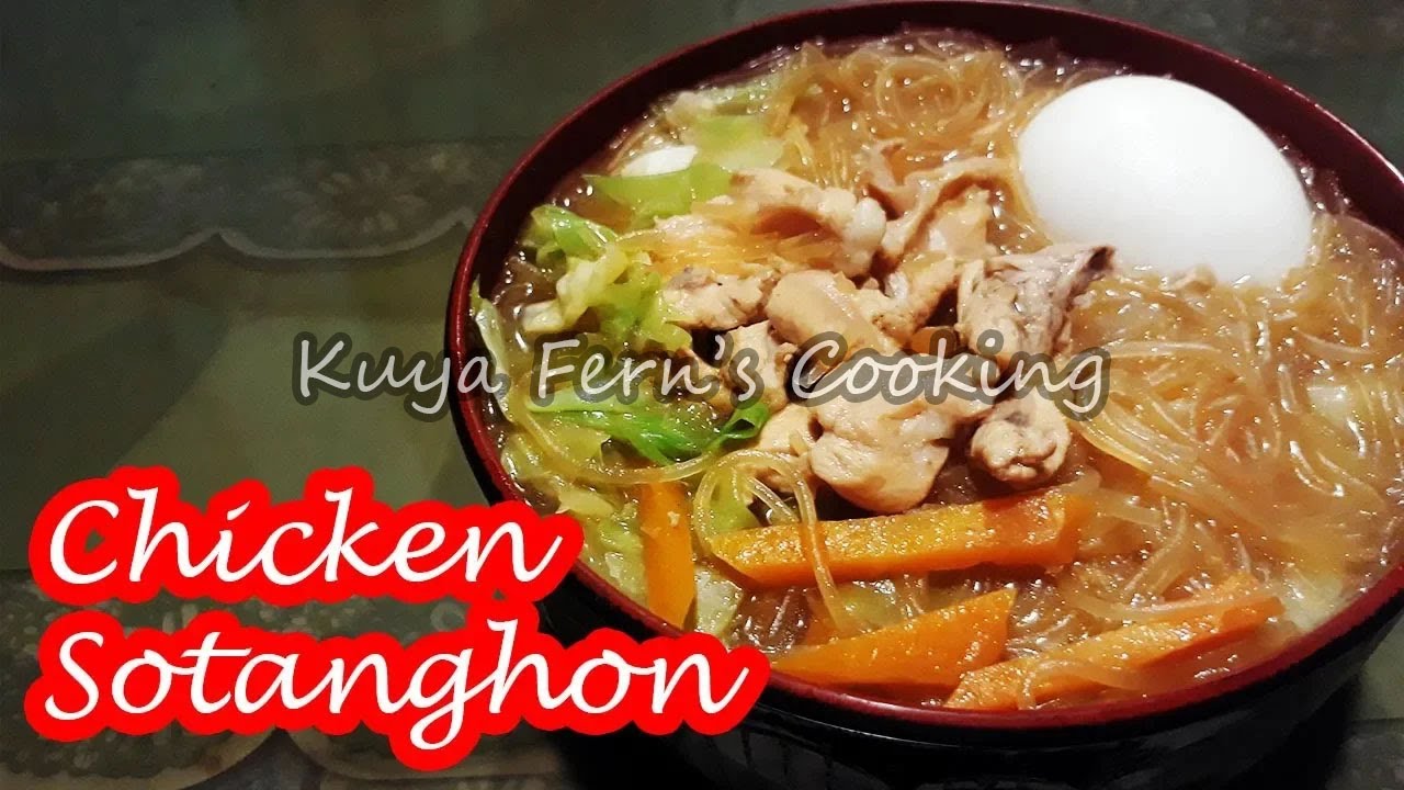 SUPER EASY AND  YUMMY  CHICKEN SOTANGHON!!!