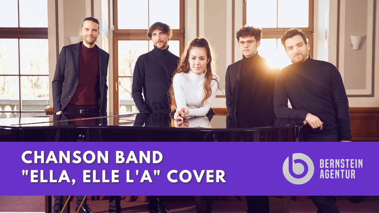 Chanson und Jazz Band Cover von 