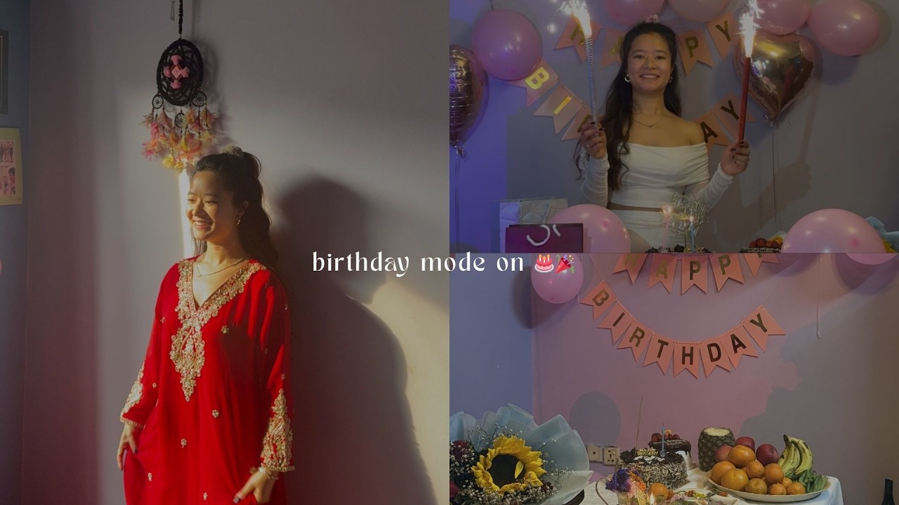 birthday mode on 🎂🎉