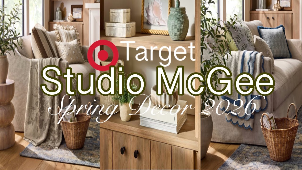 Весенняя коллекция декора от Studio McGee 2026 🌸 | Новинки и обязательные покупки #target #shopwi...