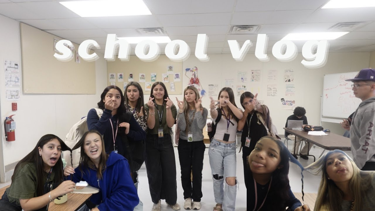 SCHOOL VLOG(with friends.)